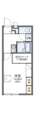 レオパレスＭＩＹＡＢＩの物件間取画像